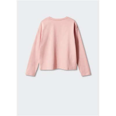 Camiseta estampada algodón