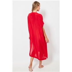 Camisón de seda - Rojo