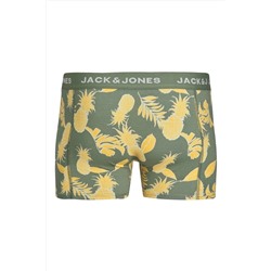 Jack & Jones Jack Jones Jacdan Trunks 3 Pack Erkek Siyah Giyim\boxer\ 12256550-02