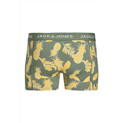 Jack & Jones Jack Jones Jacdan Trunks 3 Pack Erkek Siyah Giyim\boxer\ 12256550-02