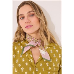 Pañuelo para cuello flores