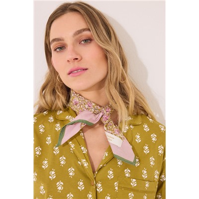 Pañuelo para cuello flores