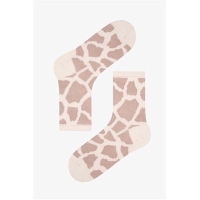 Penti Giraffe Bej 2li Soket Çorap