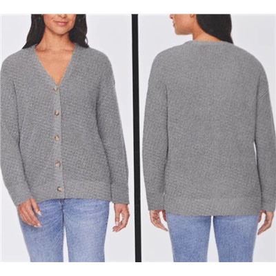 Качественный хлопковый вязаный кардиган