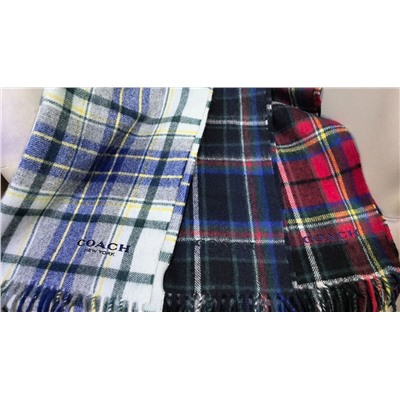 Женский тёплый шерстяной шарф КОУ*Ч