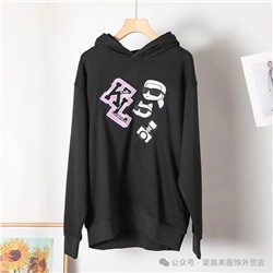 Женская толстовка с вышивкой, экспорт ✔️Kar*l Lagerfel*d