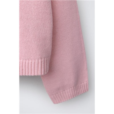 KNIT JUMPER WITH EMBROIDERED SLOGAN