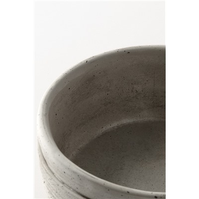 Ella Saksı - Soft Gri - 20 cm