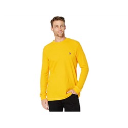 U.S. POLO ASSN. Long Sleeve Crew Neck Solid Thermal Shirt