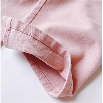 Розовые джинсовые брюки. Экспорт