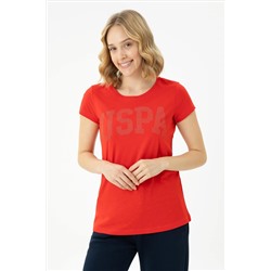 Kadın Kırmızı Basic Tişört