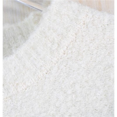 Женский осенне-зимний свитер из плотной шерстяной смеси  Н*М