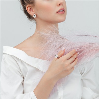 Серьги серебро 52972SW