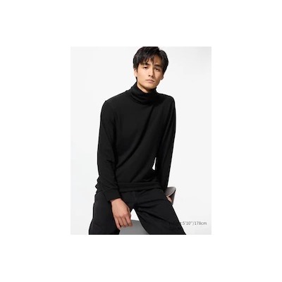HEATTECH Ultra Warm Turtleneck T-Shirt (Long Sleeve)