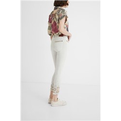 Pantalón vaquero skinny tobillero