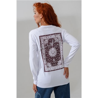 8562 футболка с дл.рукавом унисекс