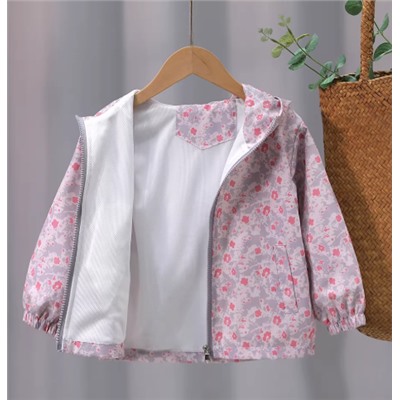 Ветровка для девочек от 2 до 9 лет