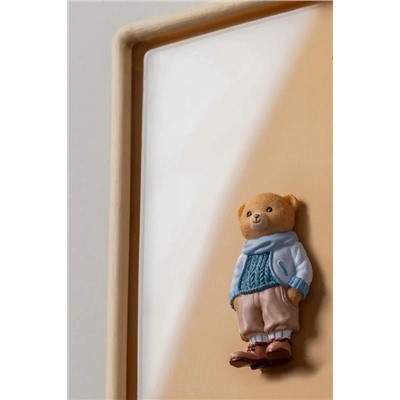 Voir Bear Magnet - Bej/Mavi - 4x8 cm