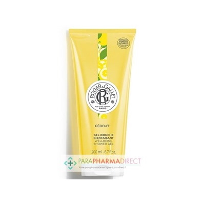 Roger & Gallet Cédrat - Gel Douche Bienfaisant 200 ml