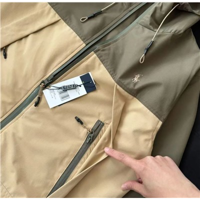 Мужская водонепроницаемая куртка с капюшоном РАЛЬ*Ф