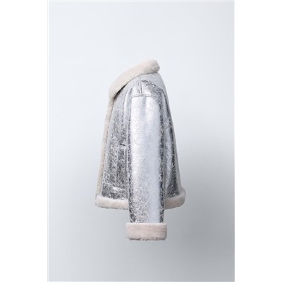 METALLIC DOUBLE-FACED JACKET