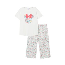 Pijama Minnie Disney Blanco