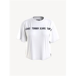 PRINTED TAPE LOGO T-SHIRT