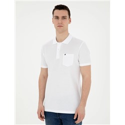Beyaz Regular Fit Basic Tişört