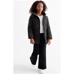 Теплая детская куртка средней длины, экспорт