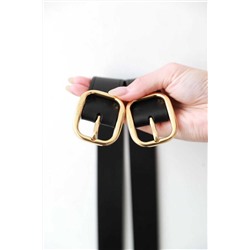 Женский широкий ремень Loewe  из коровьей кожи с металлической латунной пряжкой Экспорт в Испанию