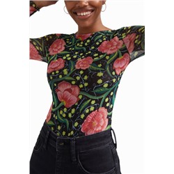 Body slim floral