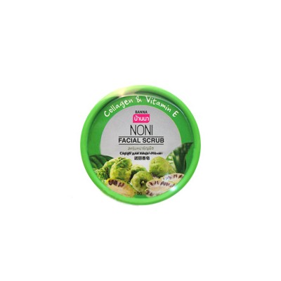 Фруктовый скраб для лица Banna Нони 100 грамм/ Banna facial scrub Noni 100 gr
