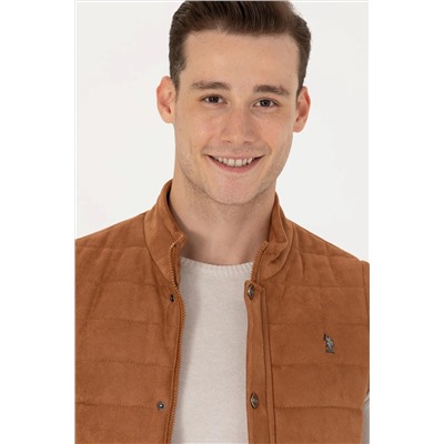 Erkek Taba Deri Ceket