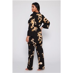 Пеньюар тройка Драконы 929