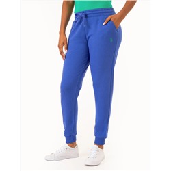 FLEECE HIGH WAISTED LOGO JOGGER