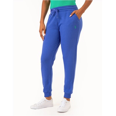 FLEECE HIGH WAISTED LOGO JOGGER