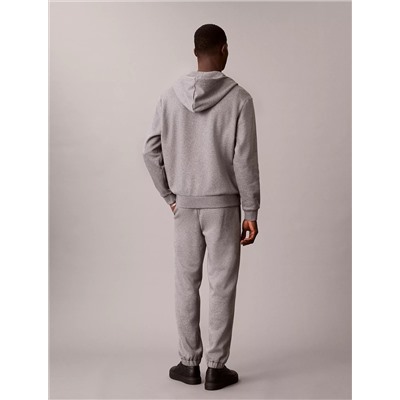 Fleece Layered Monogram Graphic Sweatpants