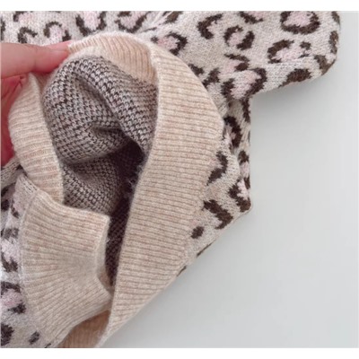 Кофта леопардовая для девочек