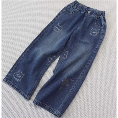 Джинсы для девочек 6-13 лет