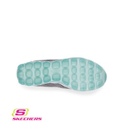 Skechers Lite SkechAir Athletic Gray/Blue Nursing Shoe