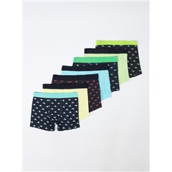 PACK DE 7 CALZONCILLOS BÓXERS ESTAMPADOS