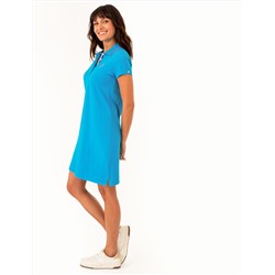 TIPPED POLO DRESS