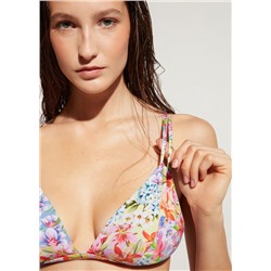 Triangel-Bikinioberteil mit leichter Wattierung Minorca Eco