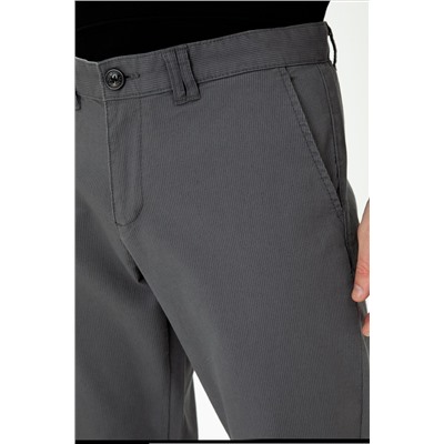 Erkek Antrasit Kanvas Pantolon