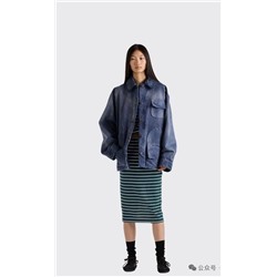 Джинсовая куртка модель унисекс   Prad*a 🤍