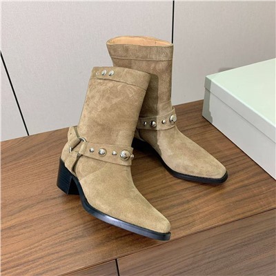 Женские теплые сапоги-казаки  без меха  БРУНЕЛЛО КУЧИНЕЛЛ*И