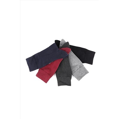 U.S. Polo Assn. Erkek Dokuma Düz Renki 5 Li Çorap STENTS