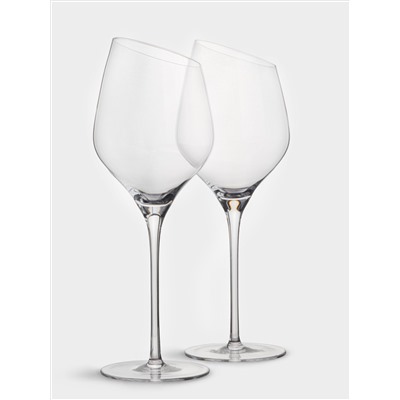 Бокал для белого вина, 460 мл, 2 шт, кристальное стекло, Violoncello