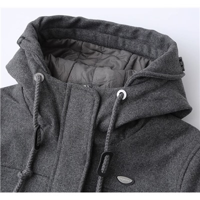 Женская хлопковая куртка с капюшоном