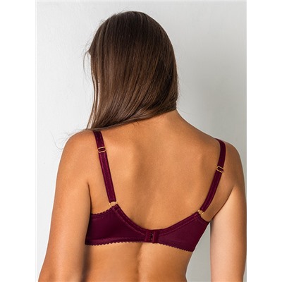 Бюстгальтер 6035 Bordeuax сшивная Fluide